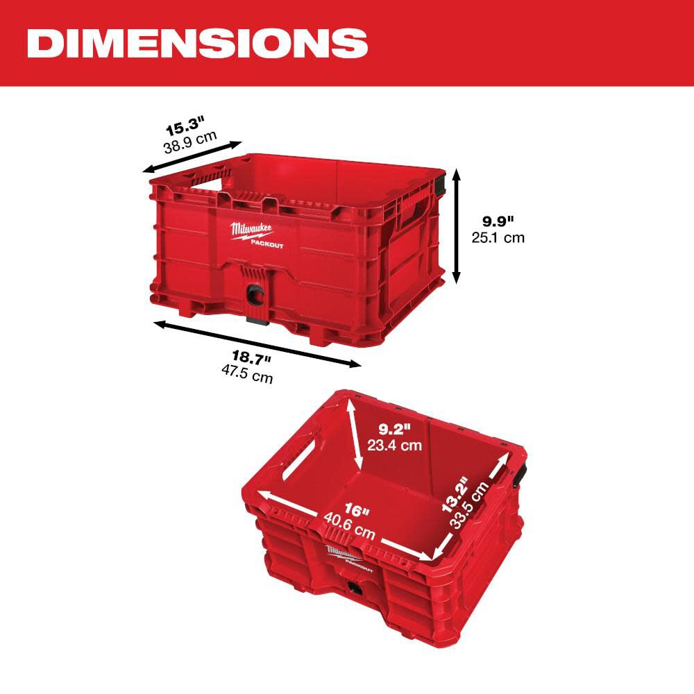 MILWAUKEE 48-22-8440 PACKOUT Crate