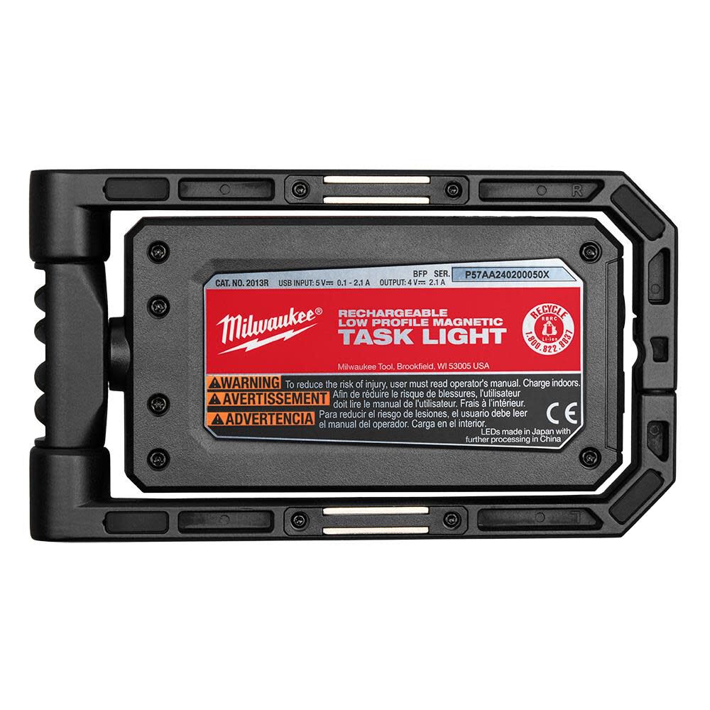 Milwaukee 2013R Milwaukee® Rechargeable Low-Profile Magnetic Task Light