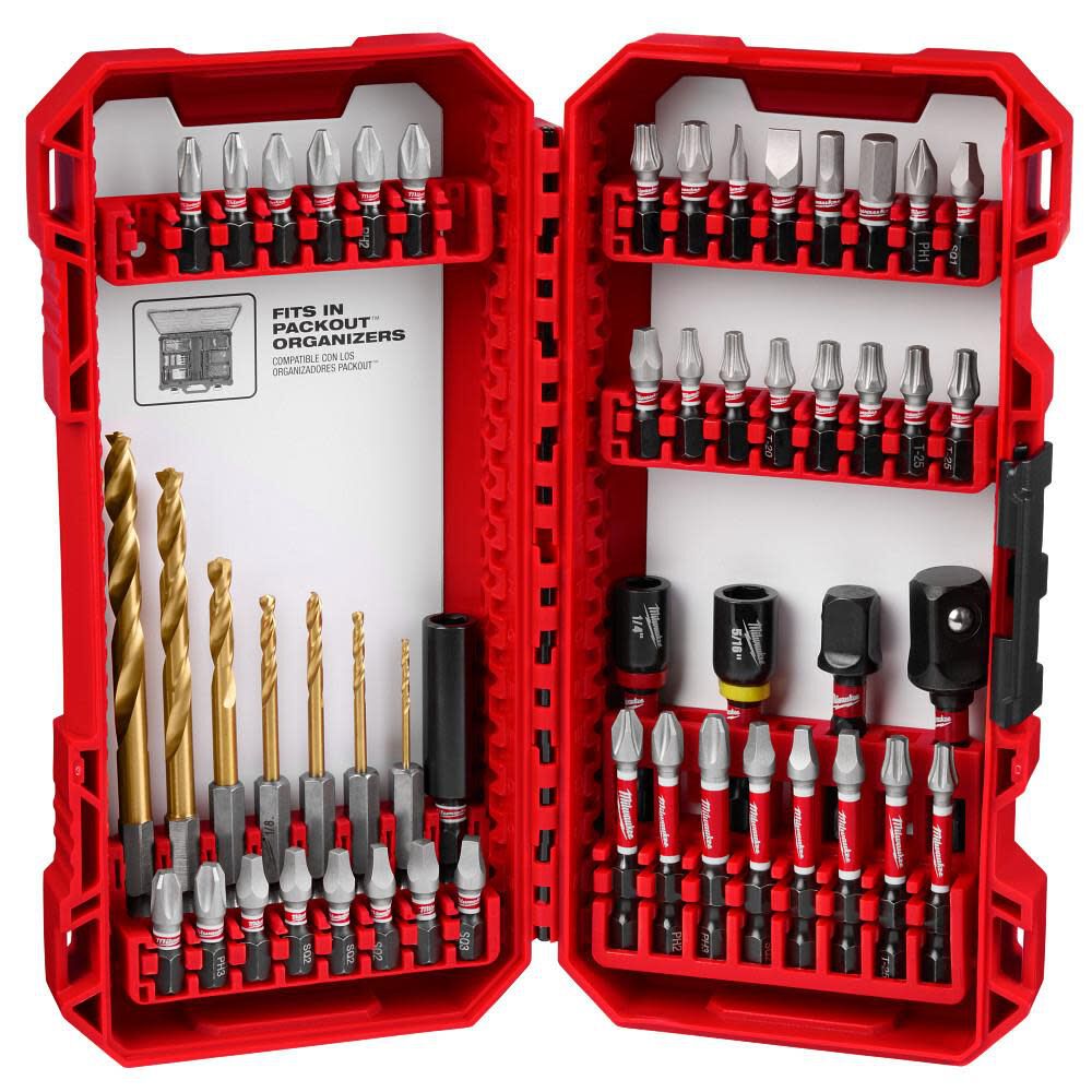 MILWAUKEE 48-32-4013 50PC IMPACT DRILL DRIVE SET