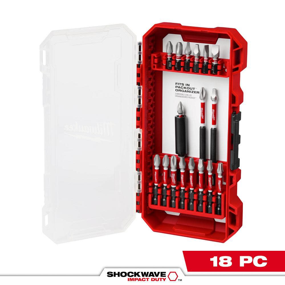 MILWAUKEE 48-32-4403 18 PC IMPACT DRIVER SET