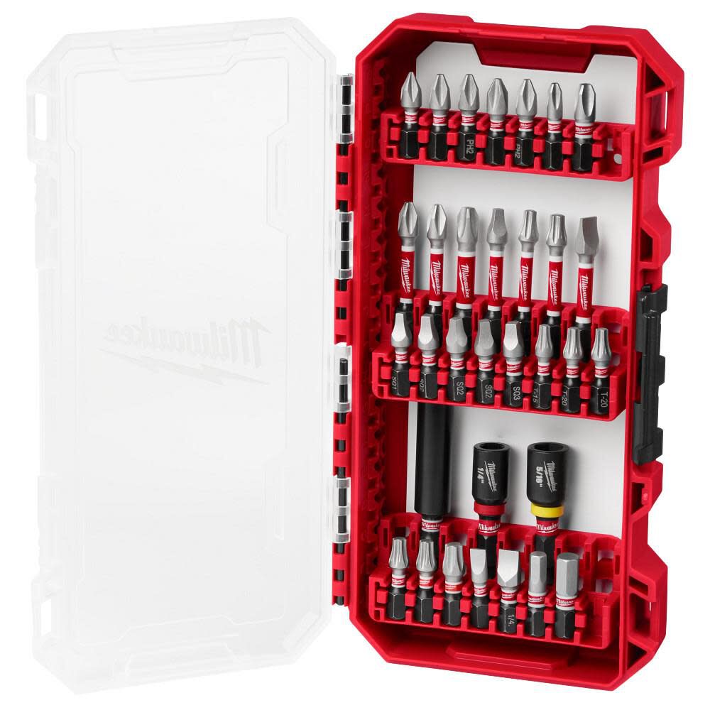 MILWAUKEE 48-32-4004 32PC IMPACT SET SHOCKWAVE