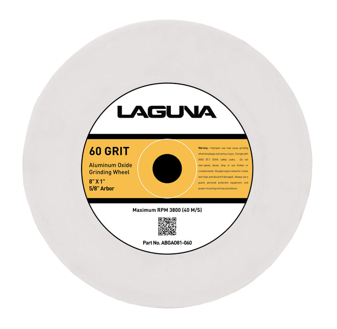 LAGUNA ABGAO81-060 60 GRIT ALUMINUM OXIDE WHEEL