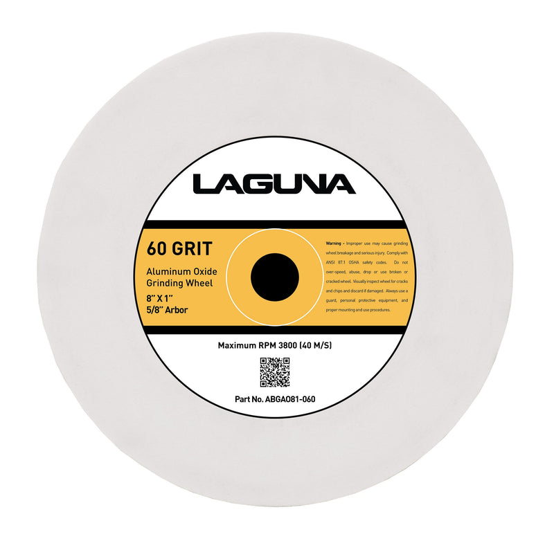 LAGUNA ABGAO81-060 60 GRIT ALUMINUM OXIDE WHEEL