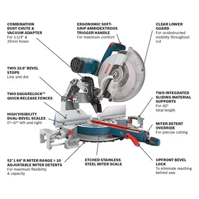 BOSCH GCM12SD 12