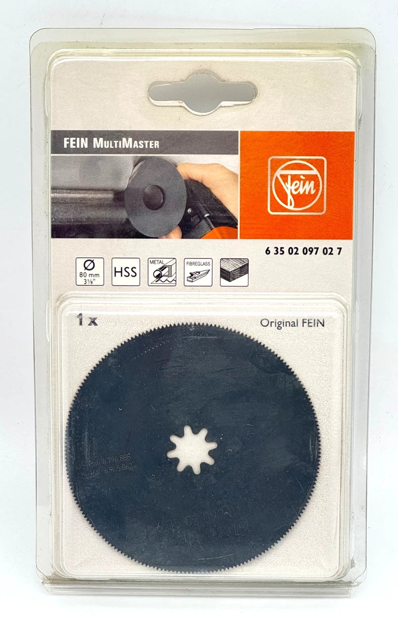 Fein FEI-63502097027 FEIN POWER TOOLS 63502097027 Saw Blades 3-1/8 in. Round