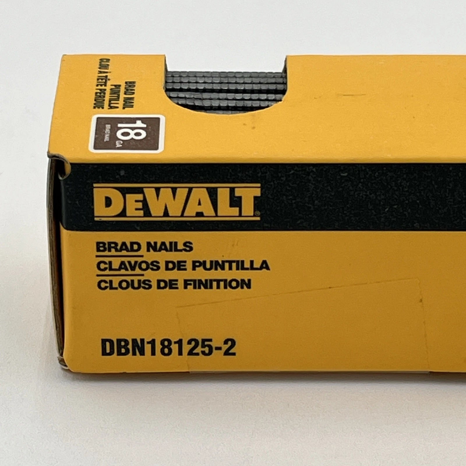 DeWalt DBN18125 1-1/4IN Galv 18Ga Brad Nails 5000 CT
