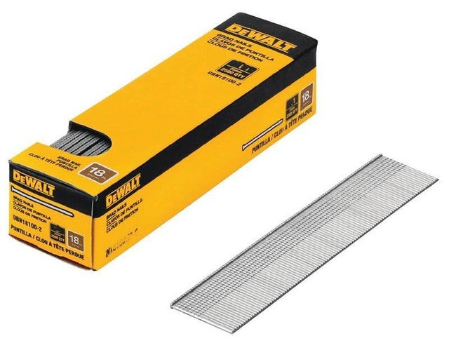 DeWalt DBN18125 1-1/4IN Galv 18Ga Brad Nails 5000 CT