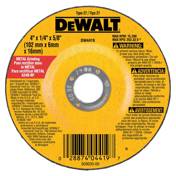 DeWalt DW8484 5 X 1/8 X 7/8IN TYPE 27 PIPELINER