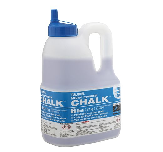 Tajima PLC2-B2700 Chalk-Rite Ultra Fine Chalk 6 lb. Blue