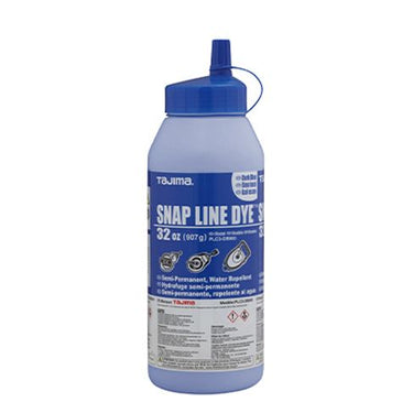 Tajima PLC3-DB900 Chalk Snap Line Dye 32oz Dark Blue, 32 oz. / 907 g