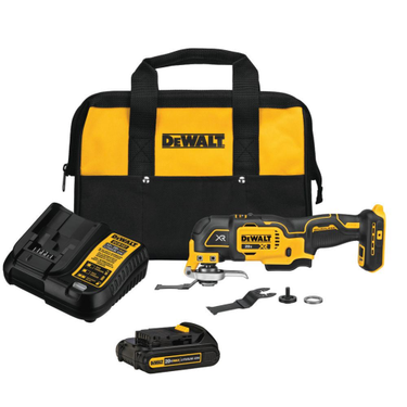 DEWALT 20V MAX* XR Oscillating Tool Kit, 3-Speed (DCS356C1)