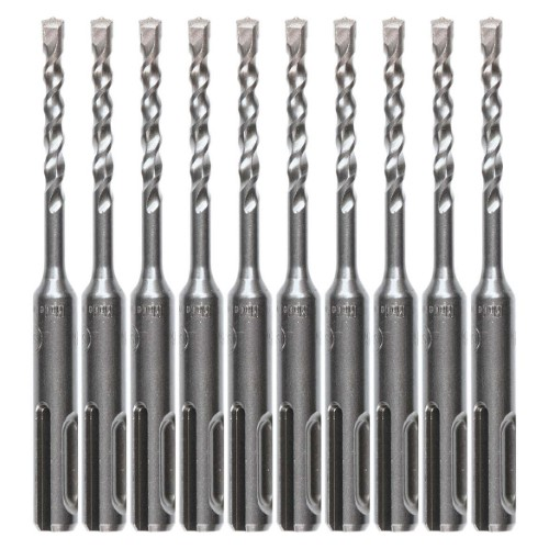 Makita B-60866 3/16" X 4" SDS-Plus Bit, 2-Cutter (Pack of 10) B-60866
