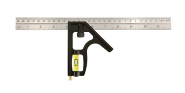 Johnson Level 400EM 12" Inch/Metric Metal Combination Square